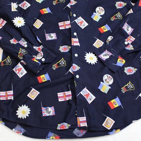 Vintage Paul Smith Hong Kong Button Down Shirt Mens (42" Chest) - Picture 6 of 9